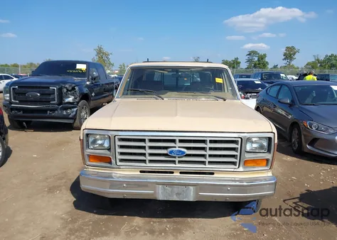 1985 Ford F150 из США, поврежденный, VIN 1FTEX15H8FKA31807